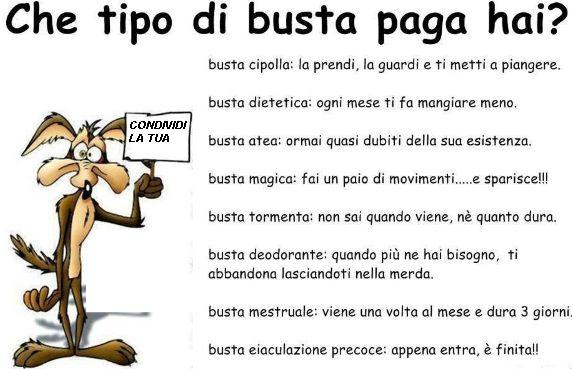 CHE TIPO DE BUSTA PAGA HAI ?? - 03/05/2012